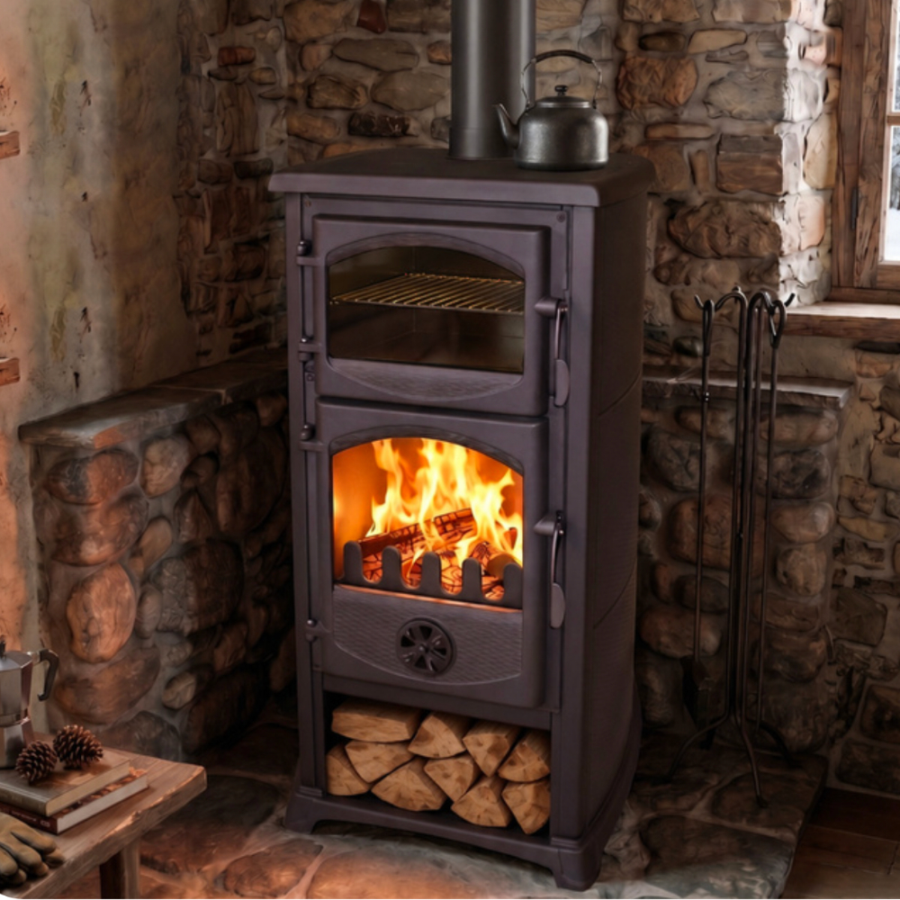 Estufa de leña Forno Fonte calefacción para el hogar Estufa de leña Forno Fonte calefacción para el hogar