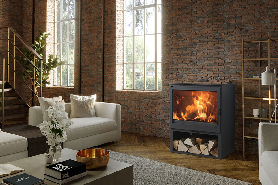 Estufa de leña Acacia EcoDesign de Panadero
