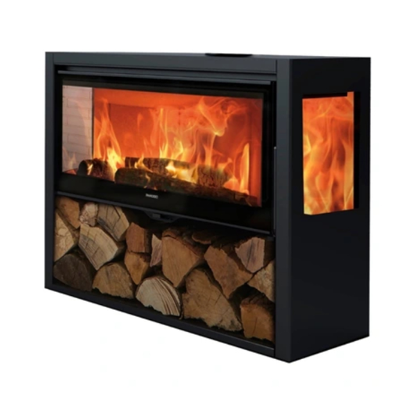 Estufa de leña Allegro 3V Ecodesign Panadero Estufa de leña Allegro 3V Ecodesign Panadero