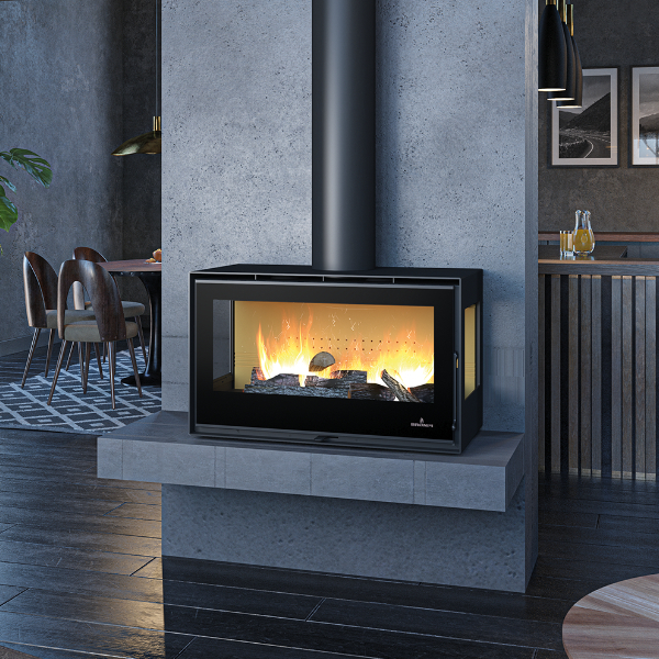 Estufa de leña Serie Bimba 90 Bronpi