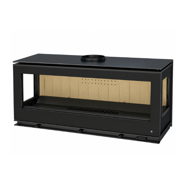 Estufa de leña Cairo 110 3C Box Bronpi