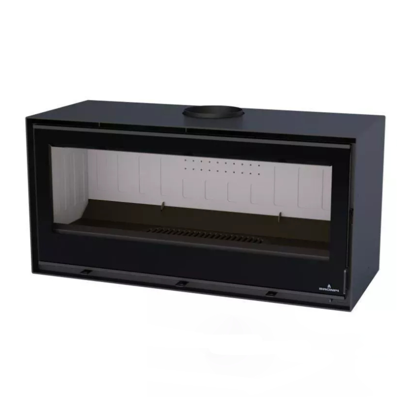 Estufa de leña Cairo 110 Box Bronpi interior firetek Estufa de leña Cairo 110 Box Bronpi interior firetek