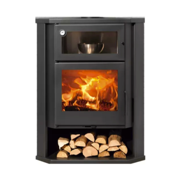 Fogão a lenha Coimbra EcoDesign com forno Panadero Fogão a lenha Coimbra EcoDesign com forno Panadero