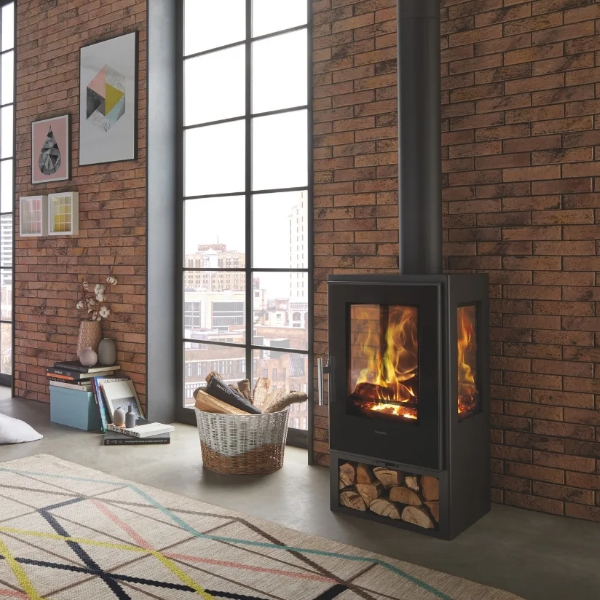 Estufa a lenha Condor 3V Ecodesign