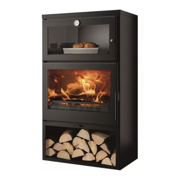 Fogão a lenha Oven EcoDesign com forno de Padeiro