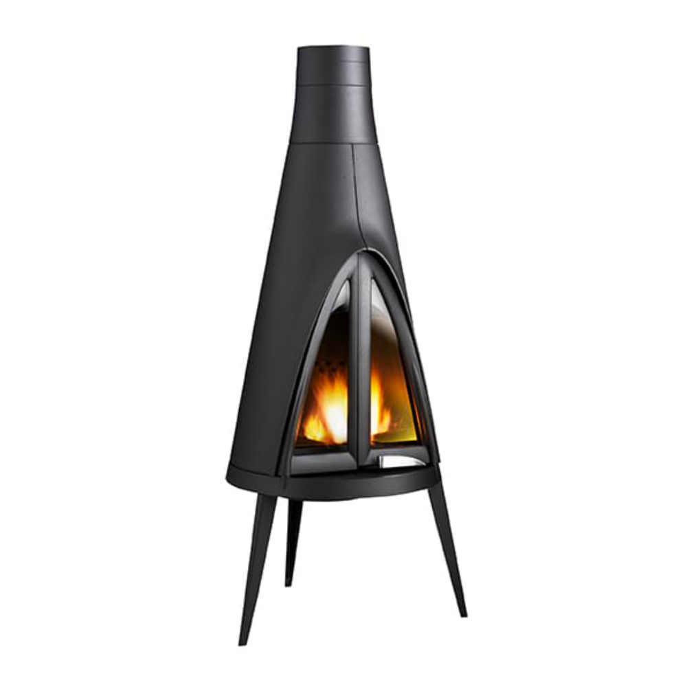 Poêle à bois Tipi chauffage maximal