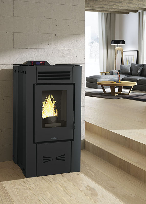 Estufa de pellet Eva-NC EcoDesign de Bronpi