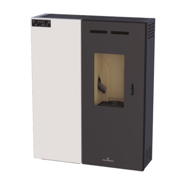 Estufa de pellets Minerva Slim Bronpi marfil
