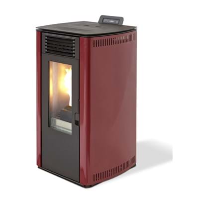 Estufa pellet Eurostove 65 S-Line red Estufa pellet Eurostove 65 S-Line red