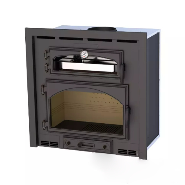 Insertable de leña con horno Everest Bronpi
