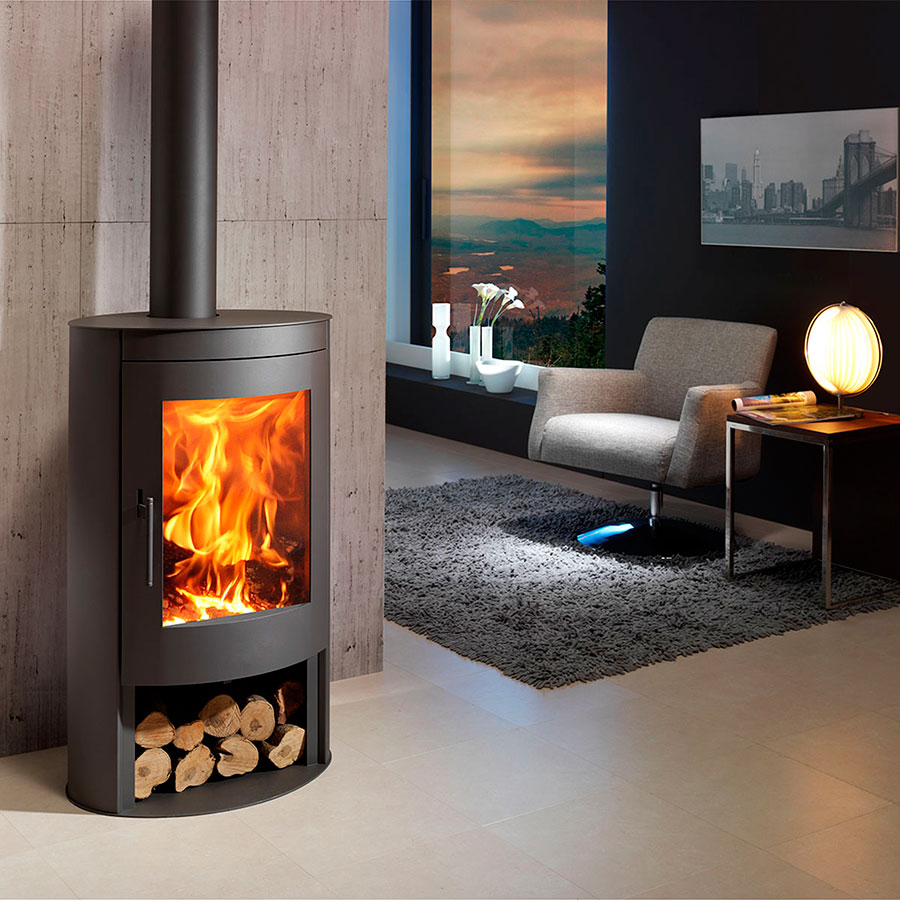 Estufa a lenha Oval EcoDesign Estufa a lenha Oval EcoDesign