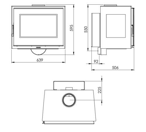 Plano medidas estufa Java Wall EcoDesign