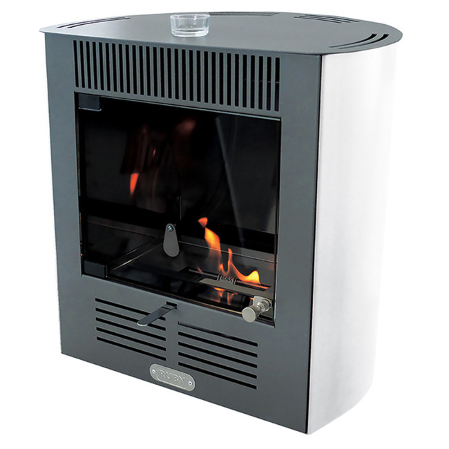 Estufa de bioetanol Ruby Mini Smart blanco