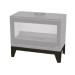 Estufa de leña Cairo 90 3C Box Bronpi interior vermiculita