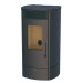 Estufa de pellet Trebol con wifi Bronpi color nude