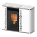 estufa de pellets oshima 7kw blanco 