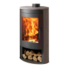 Estufa a lenha Stone 3 Oval EcoDesign