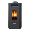 Estufa de pellets Viola 85 S-LINE PRETO