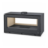Estufa a lenha Cairo 90-D Box interior vermiculita