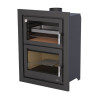 Estufa a lenha com forno Murano E