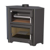 Lareira a lenha com forno Murano R