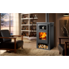 Lareira a lenha Milano Plus EcoDesign com forno ambiente