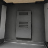 Estufa de lenha e pellets Lucerna com forno interno