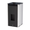 Estufa de pellet Bronpi Free 11 sin electricidad marfil