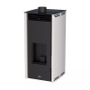 Estufa de pellet Bronpi Free 6 sin electricidad marfil