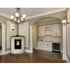 Estufa de pellet de canto Princesa EcoDesign ambiente
