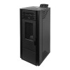 Estufa de pellets King 10 kW vista lateral