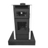 Estufa de pellets Olimpia com Forno vista frontal