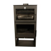 Frontal de lareira a lenha Gourmet EcoDesign