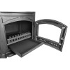 Forno embutido com fogão a lenha Antares Iron