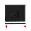 Perfil inferior do quadro para converter em 4 lados