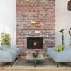 Insertável de pellets Tera 8 kW ambiente