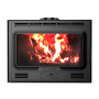 Lareira a lenha Insert Tracia Iron 70 ventilada