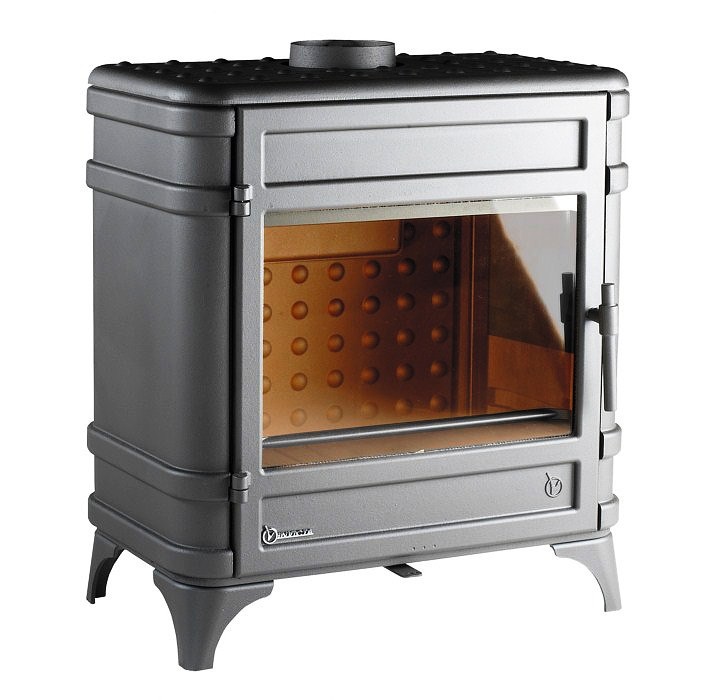 Estufa a Lenha em Ferro Fundido Siam EcoDesign Invicta