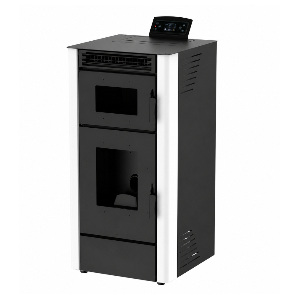 Estufa de Pellets Olimpia com Forno Eider Biomassa