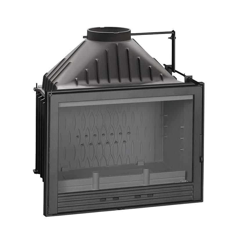 Lareira doméstica 700 Compact Invicta com registro