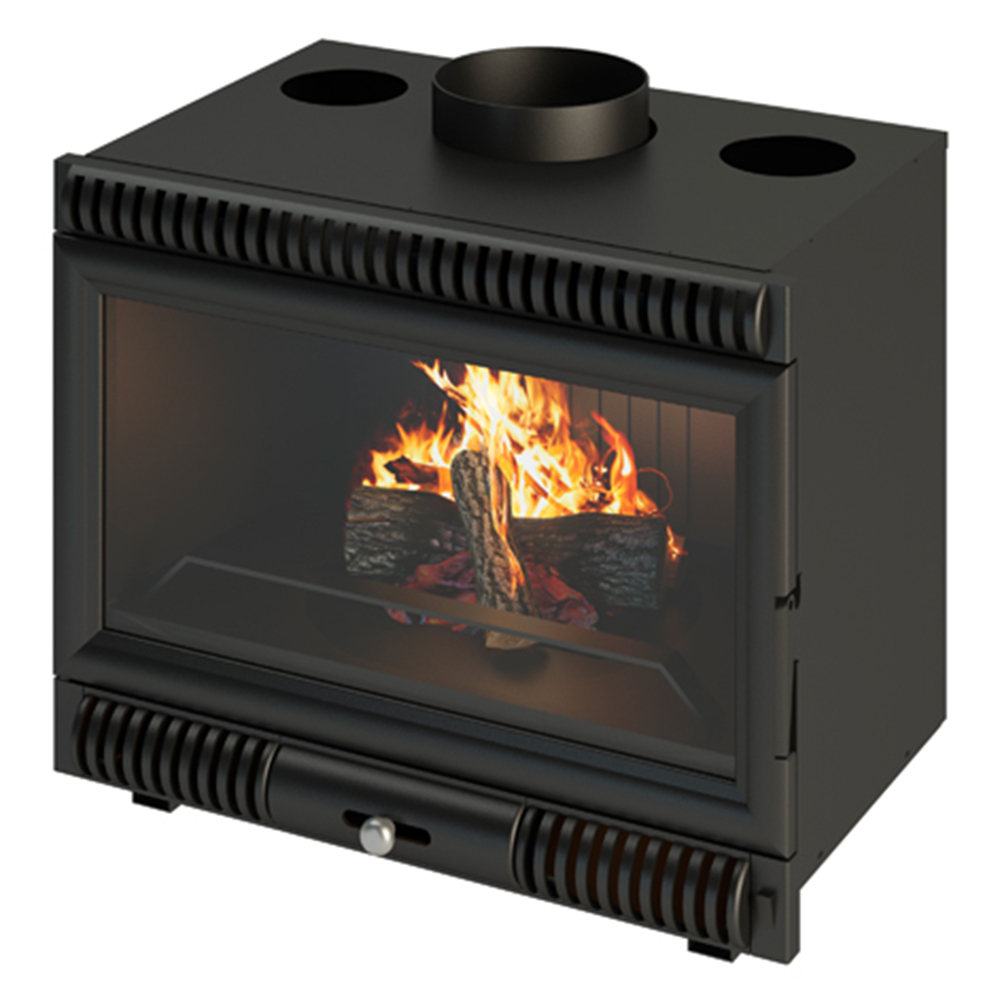 Insert de lenha Megara de 11 kW Fiberica