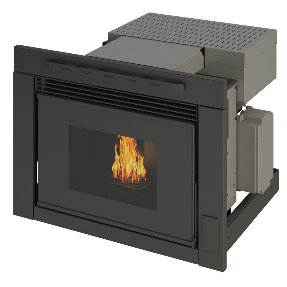 Inserível de pellets Tera de 8 kW